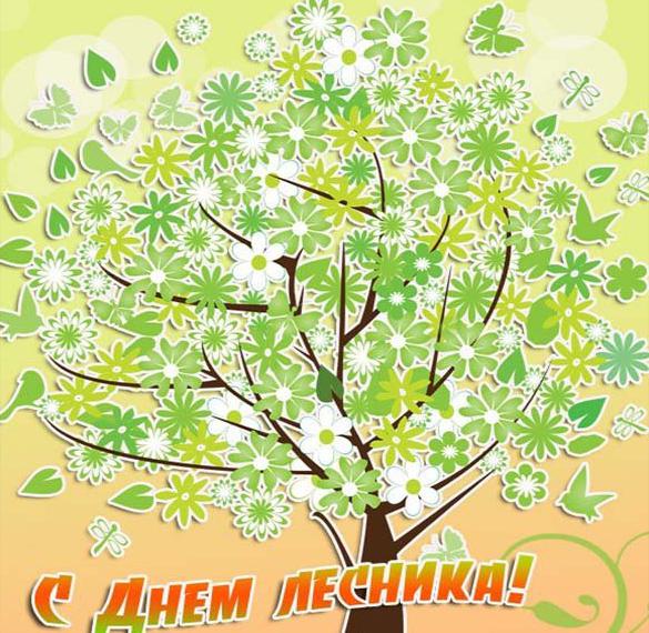 Скачать бесплатно Электронная открытка на день лесника на сайте WishesCards.ru