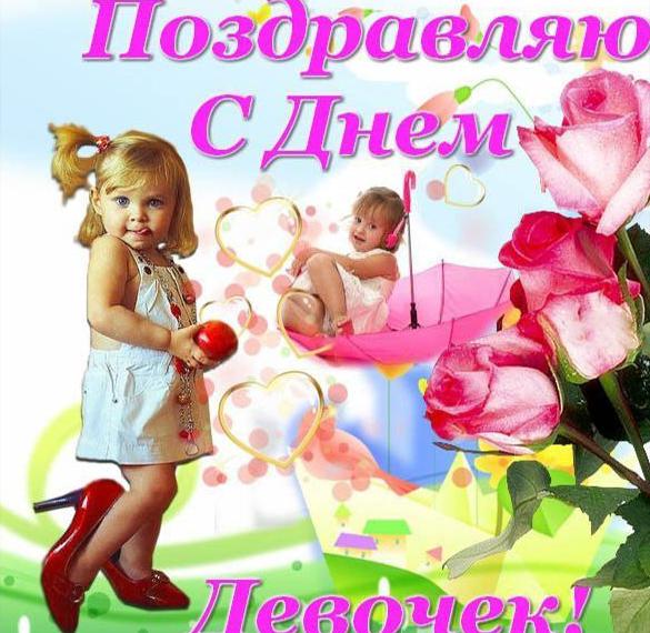 Скачать бесплатно Фото картинка на день девочек на сайте WishesCards.ru