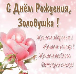 Скачать бесплатно Фото открытка с днем рождения золовке на сайте WishesCards.ru