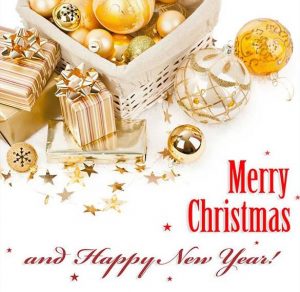 Скачать бесплатно Иностранная открытка с Рождеством и Новым Годом на сайте WishesCards.ru
