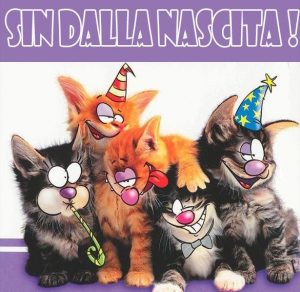 Скачать бесплатно Итальянская открытка с днем рождения мужчине на сайте WishesCards.ru