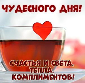 Скачать бесплатно Картинка чудесного дня красивая интересная новая на сайте WishesCards.ru