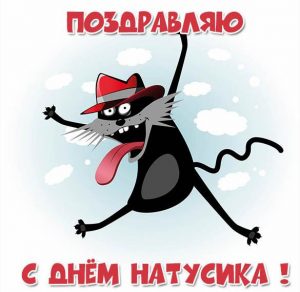 Скачать бесплатно Картинка с днем Натусика на сайте WishesCards.ru