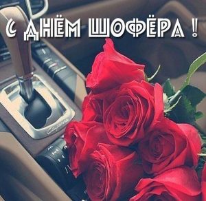 Скачать бесплатно Картинка с днем шофера для девушек на сайте WishesCards.ru