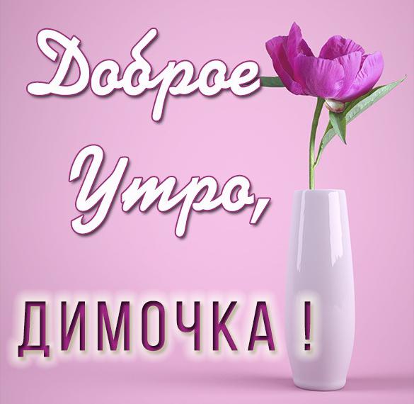 Скачать бесплатно Картинка с добрым утром Димочка на сайте WishesCards.ru