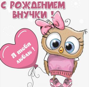 Скачать бесплатно Картинка с рождением внучки на сайте WishesCards.ru