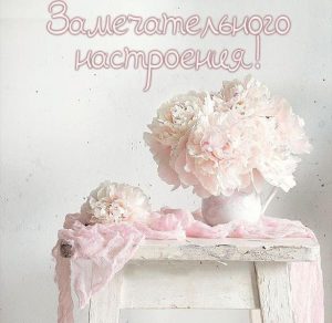 Скачать бесплатно Картинка замечательного настроения красивая на сайте WishesCards.ru