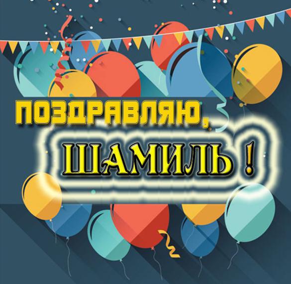 Скачать бесплатно Красивая картинка с именем Шамиль на сайте WishesCards.ru