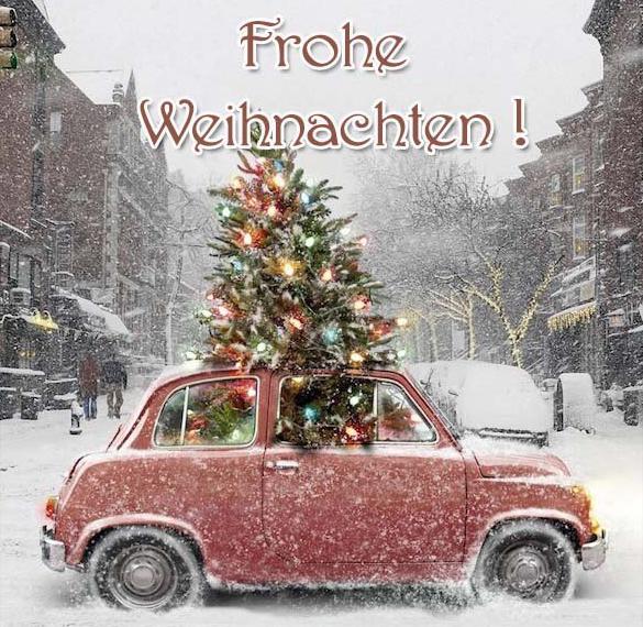 Скачать бесплатно Немецкая открытка новый год на сайте WishesCards.ru