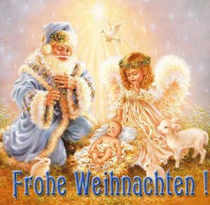 Скачать бесплатно Немецкая рождественская открытка на сайте WishesCards.ru