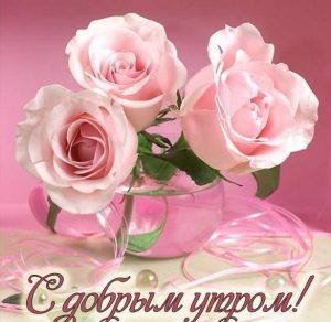 Скачать бесплатно Очень милая открытка с добрым утром на сайте WishesCards.ru