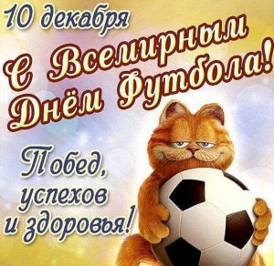 Скачать бесплатно Открытка на день футбола на сайте WishesCards.ru
