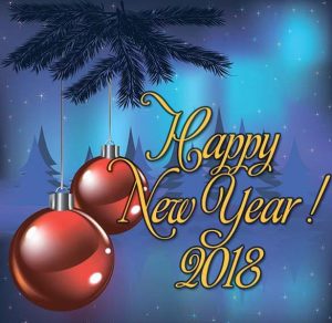 Скачать бесплатно Открытка на Новый год 2018 на английском на сайте WishesCards.ru