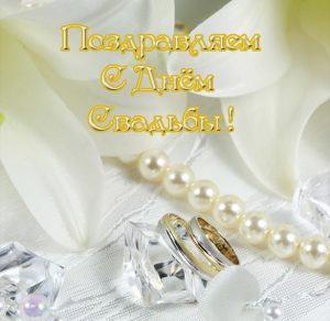 Скачать бесплатно Открытка о свадьбе на сайте WishesCards.ru