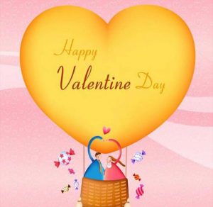 Скачать бесплатно Открытка с днем Святого Валентина на английском на сайте WishesCards.ru