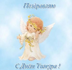 Скачать бесплатно Поздравление с днем Тимура в картинке на сайте WishesCards.ru