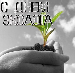 Скачать бесплатно Прикольная картинка на праздник день эколога на сайте WishesCards.ru