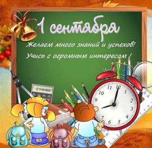 Скачать бесплатно Прикольная открытка на день знаний на сайте WishesCards.ru