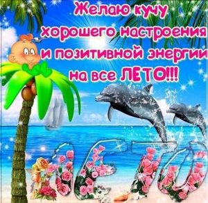 Скачать бесплатно Прикольная открытка на первый день лета на сайте WishesCards.ru