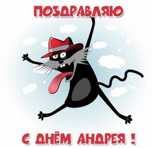 Скачать бесплатно Смешная открытка с днем Андрея на сайте WishesCards.ru