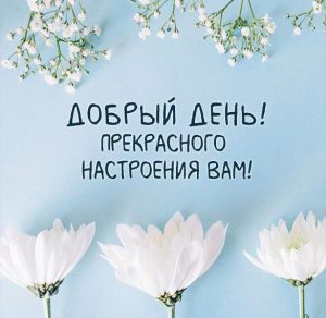 Скачать бесплатно Виртуальная открытка добрый день прекрасного настроения вам на сайте WishesCards.ru